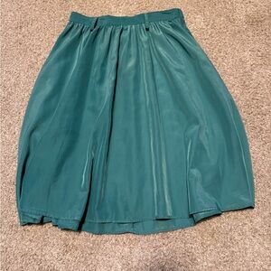 Xhilaration Teal A-Line Skirt